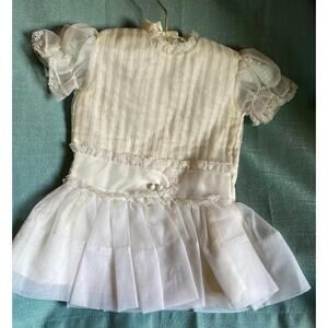 Vtg Girls Tea Party Dress, Sabina Frocks Hollywood-California, Approx. 5/6